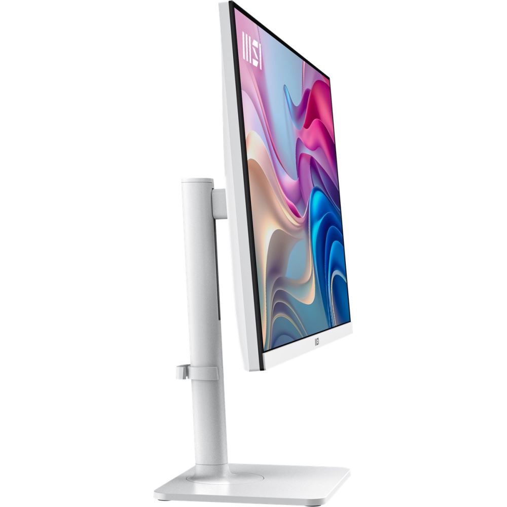 Msı 27 Modern Md272uphw 3840x2160 (Uhd) 16:9 Flat Ips 60hz 1ms Adaptıve-Sync Pıvot Type-C Monıtor