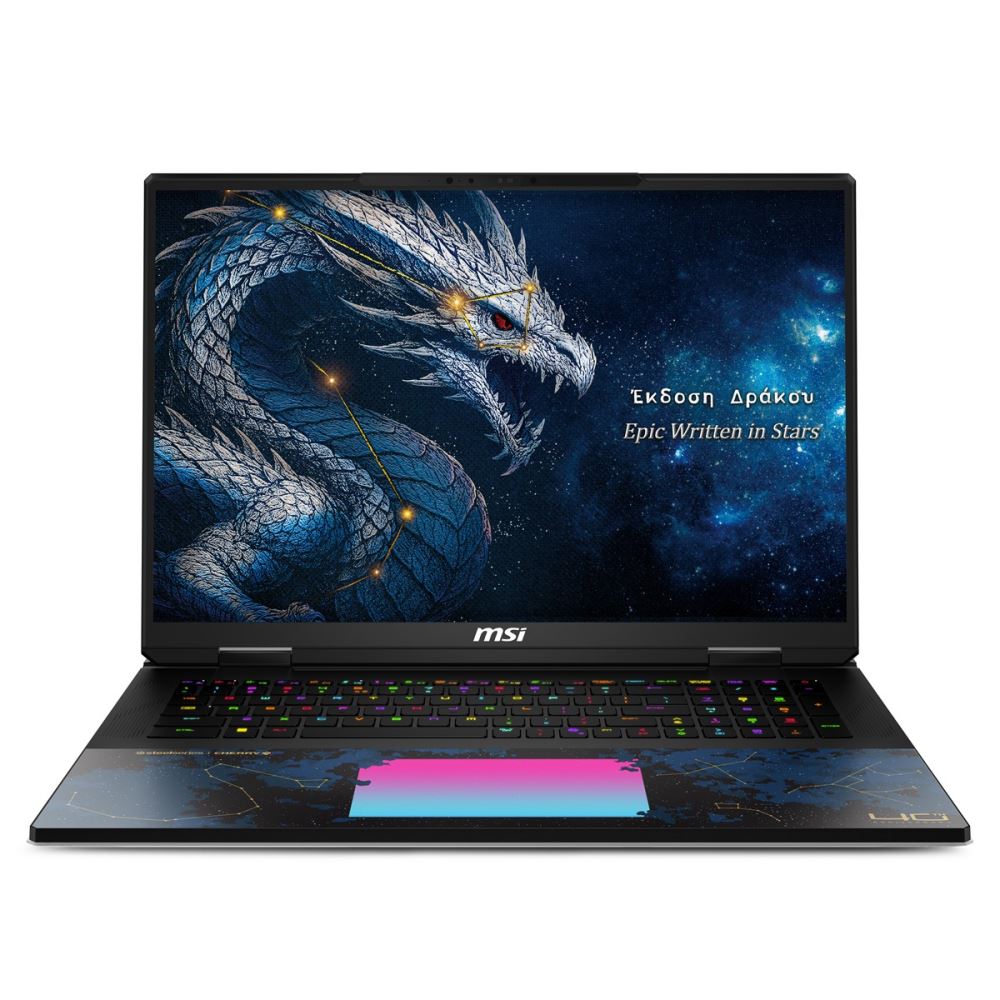 Msı Nb Tıtan 18 Hx Dragon Edıtıon Draco Epıc A2wj-1223tr Ultra 9 290hx Plus 96gb Ddr5 Rtx5090 Gddr7 24gb 4tb Ssd 18.0 Uhd+ Mınıled 240hz W11