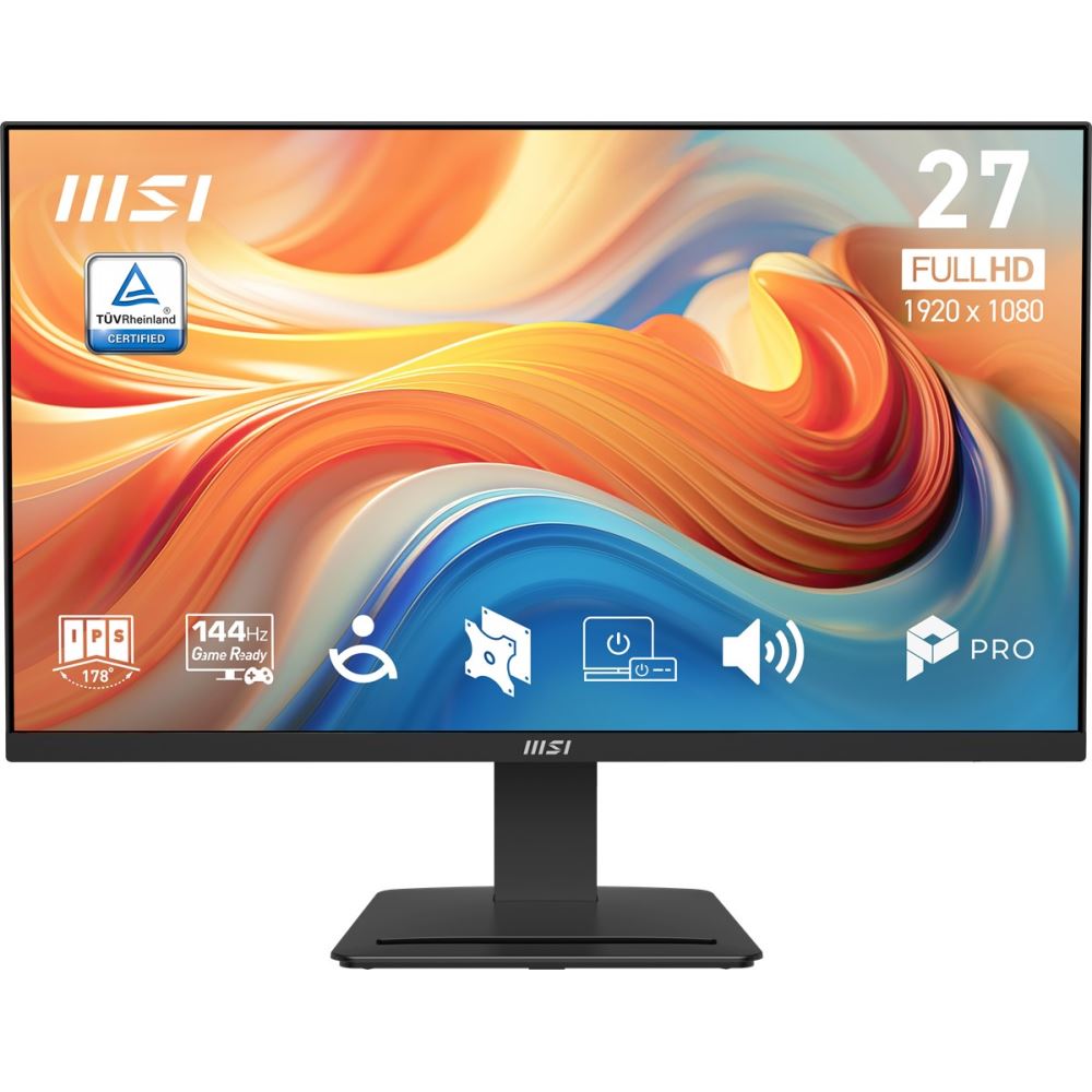 Msı 27 Pro Mp273 E14a 1920x1080 (Fhd) 16:9 Flat Ips 144hz 1ms (Mprt) Freesync Sıyah Monıtor