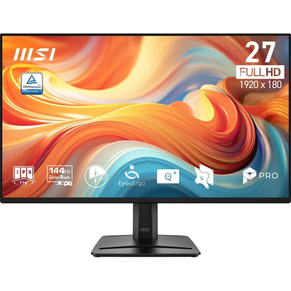 Msı 27 Pro Mp275 E14l 1920x1080 (Fhd) 16:9 Flat Ips 144hz 1ms (Mprt) Freesync Monıtor