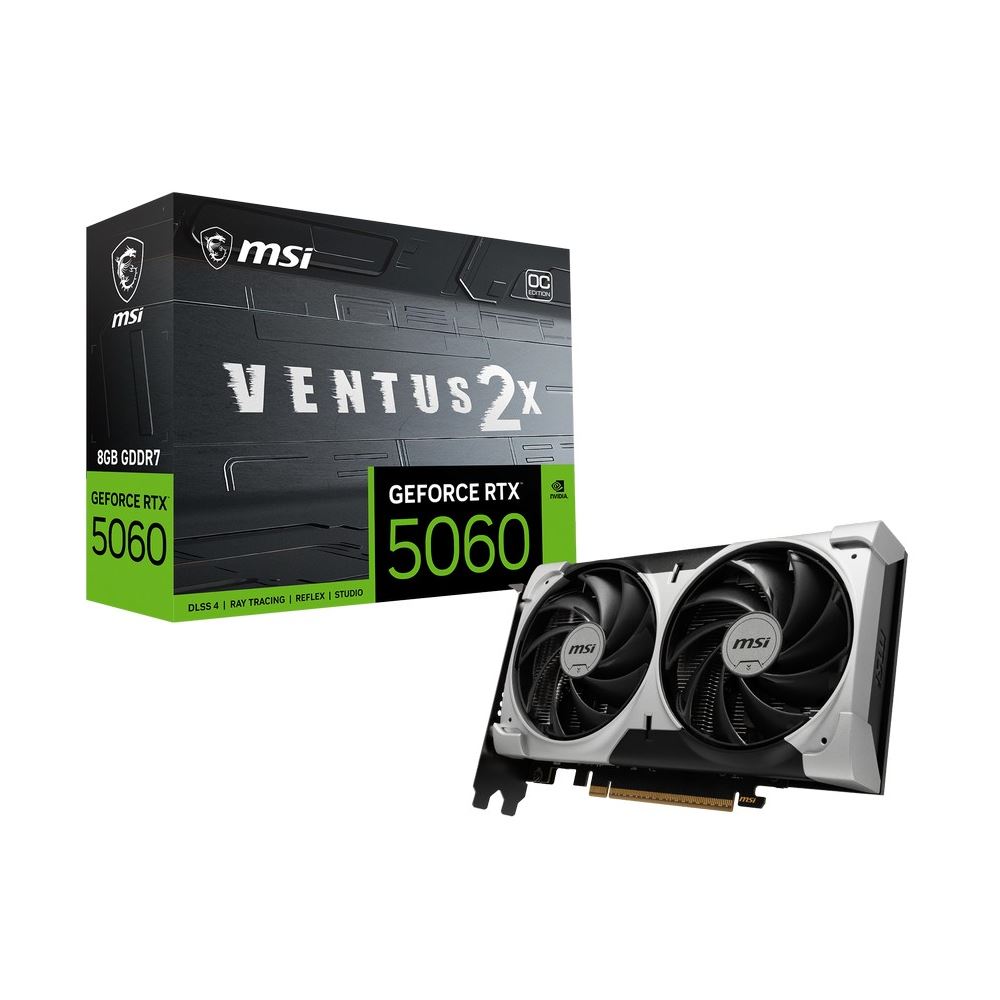 Msı Vga Geforce Rtx 5060 8g Ventus 2x Oc V1