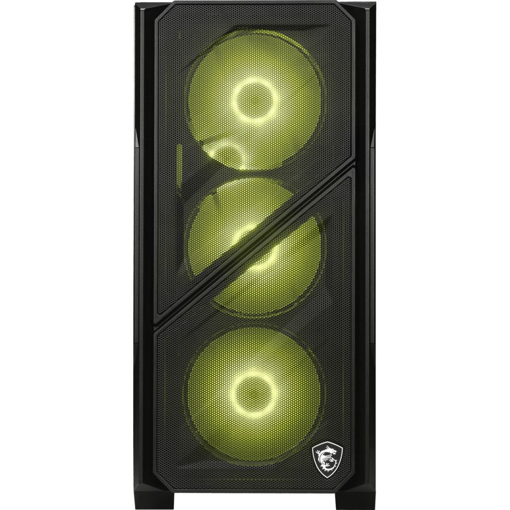 Msı Mag Forge M110r Aırflow Temperli Cam 3x120mm 1x120mm Argb Fan Matx Gaming Bilgisayar Kasası