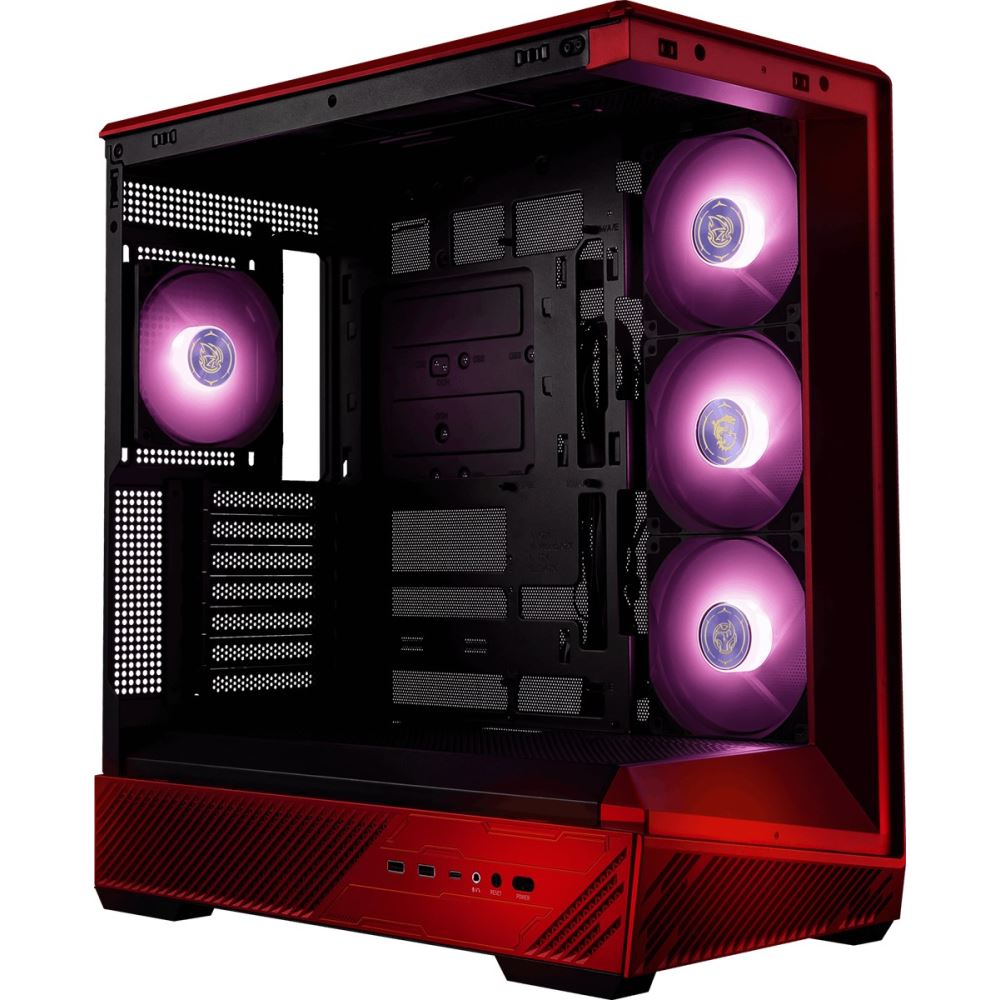 Msı Mag Pano 130r Mlg Edıtıon 3x120mm Argb 1x120mm Argb Fan Atx Panoramik Gaming Bilgisayar Kasası