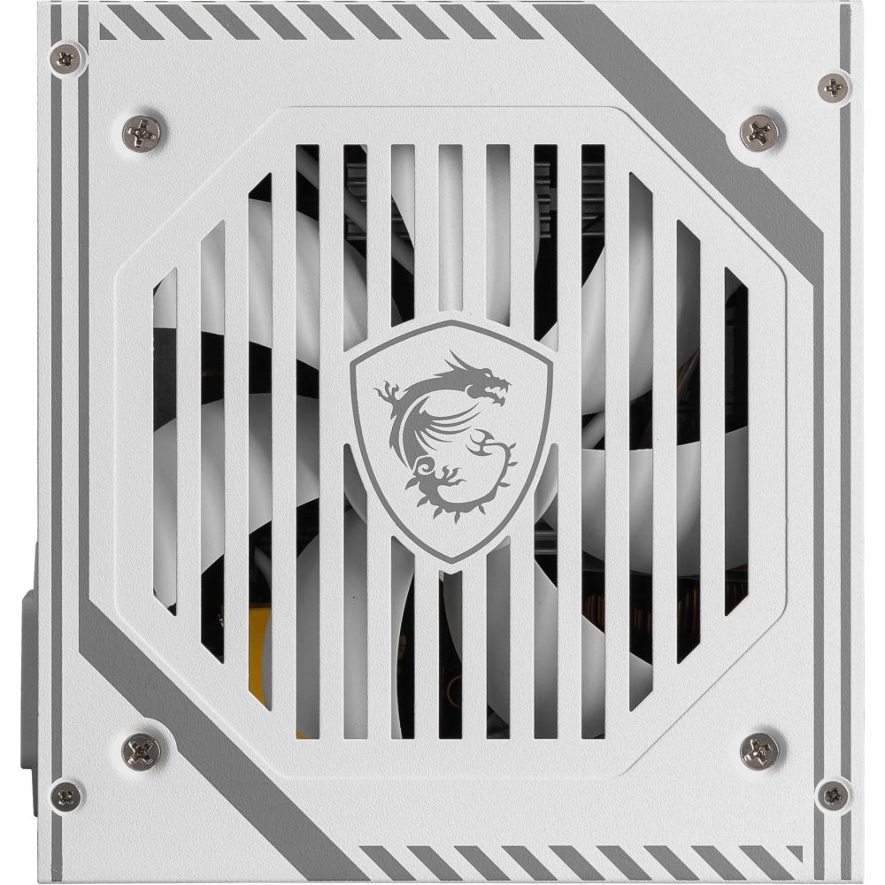 Msı Psu Mag A650bnl Whıte 650w 80+ Bronze Power Supply