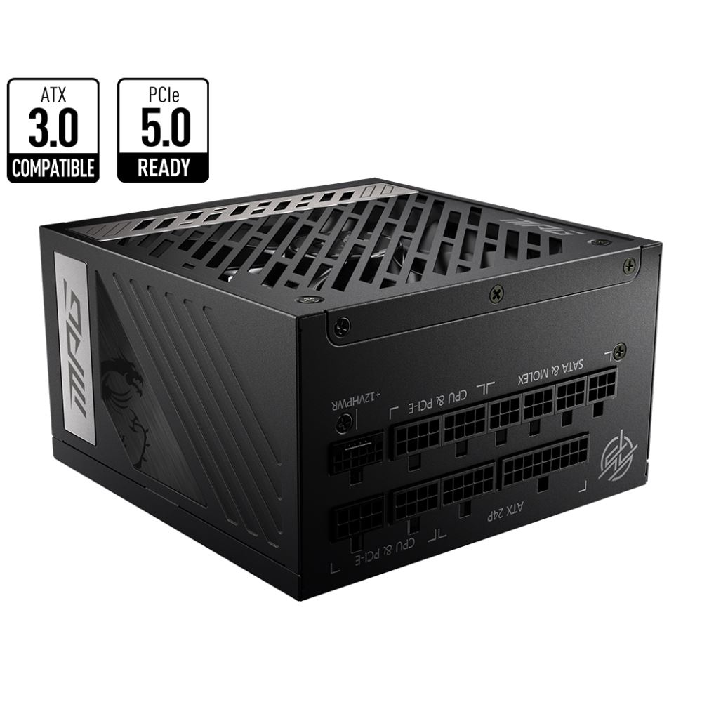 Msı Mpg A1000g Pcıe5 1000w 80+ Gold Power Supply