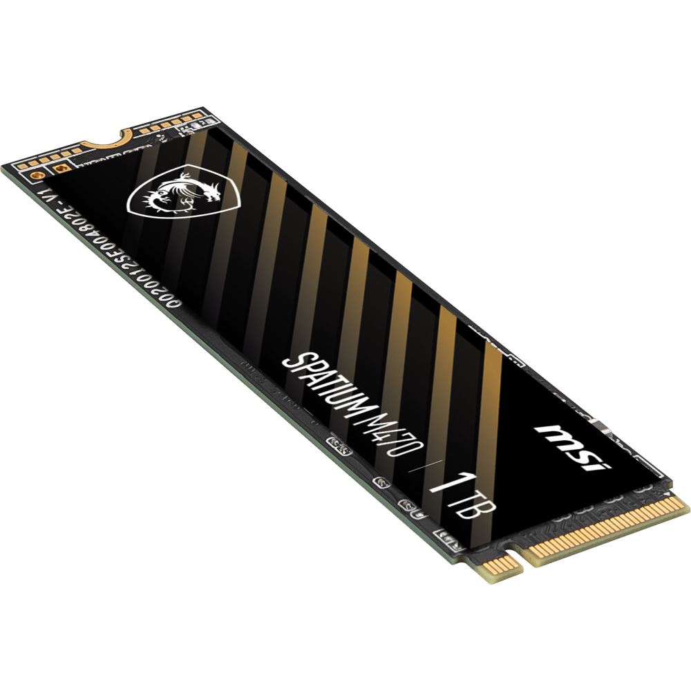 MSI SSD SPATIUM M470 PRO PCIE 4.0 NVME M.2 1TB R:6000 W:4500