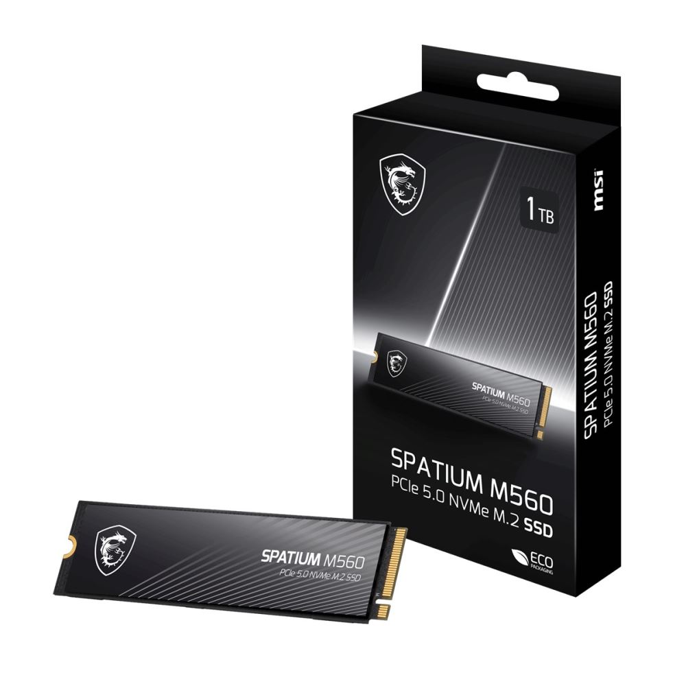 MSI SSD SPATIUM M560 PCIE 5.0 NVME M.2 2TB R:10300 W:8700