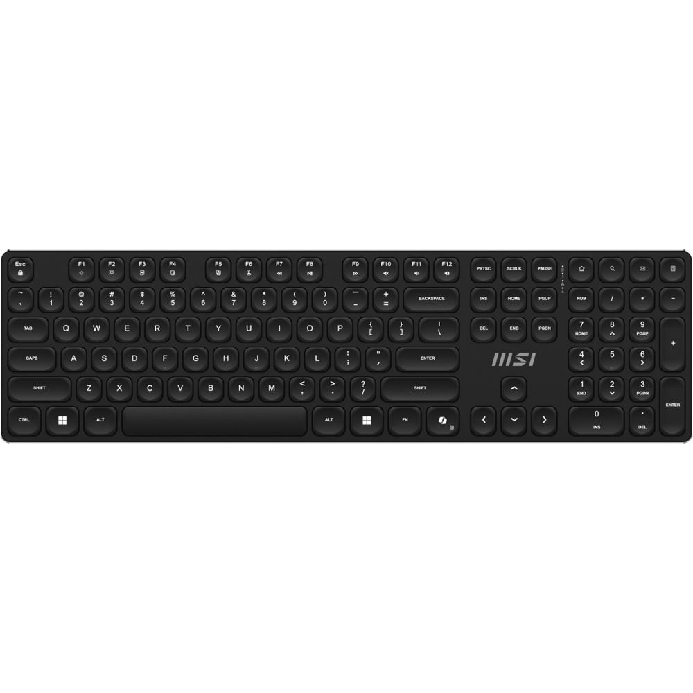 Msı Gg Forge K210 W Combo Tr 2.4ghz Wıreless, Li-İon Batarya.  Mouse; Optical Sensor, Max 1600 Dpı