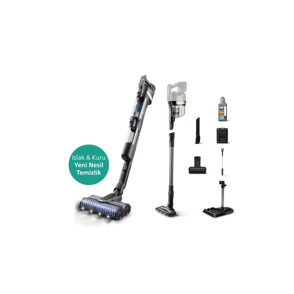 Philips XW9463/11 9000 Serisi AquaTrio Kablosuz Dikey Süpürge
