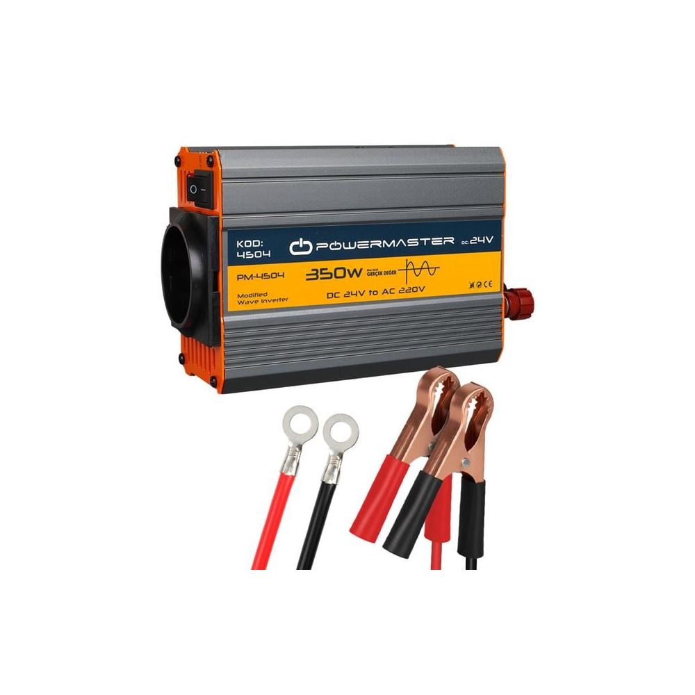 PowerMaster PM-4504 24 Volt - 350 Watt Modifiye Sinüs İnvertör