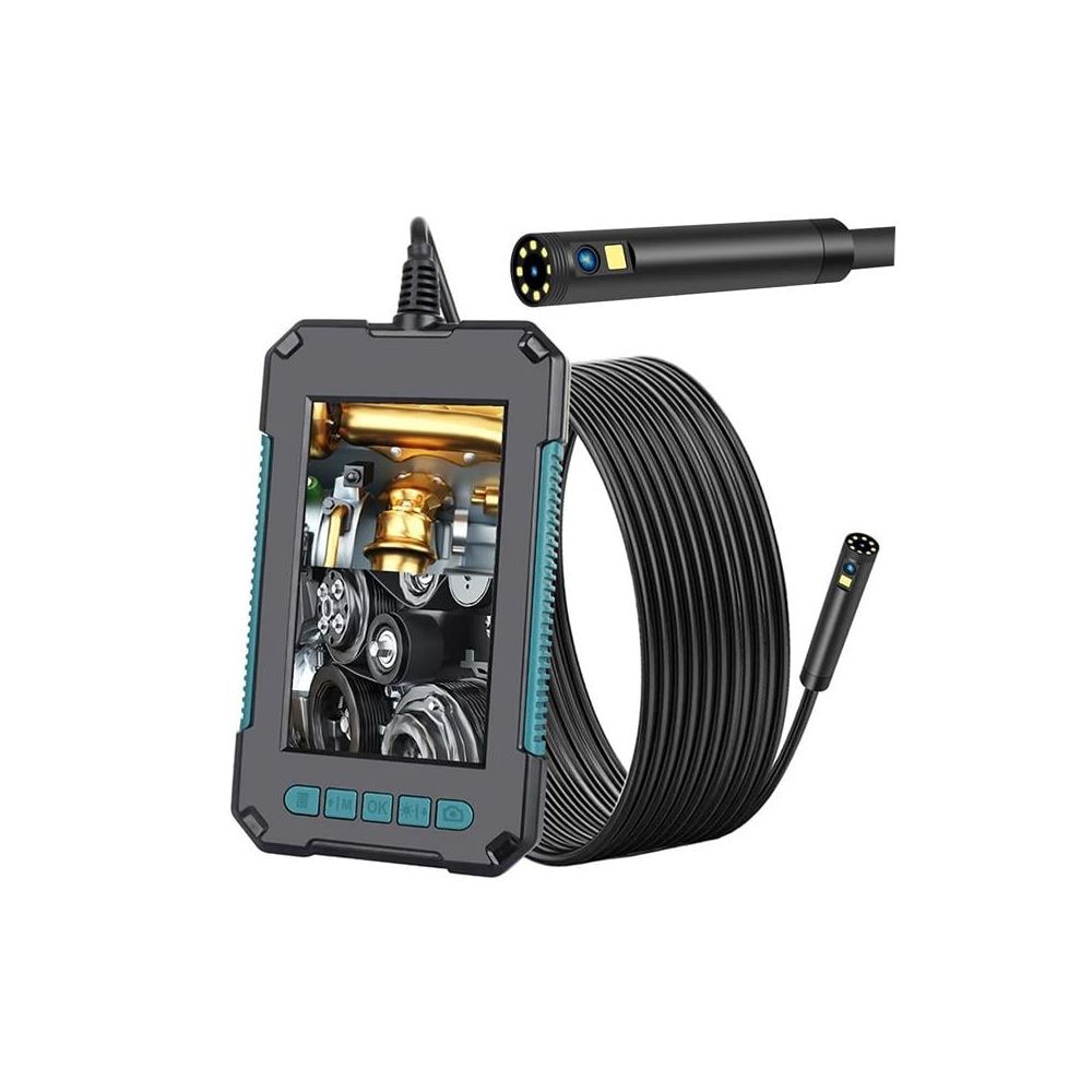 PowerMaster P-40 Endüstriyel 10 Metre 8 Mm Kablolu Hd 1080p Endeskop Yilan Kamera