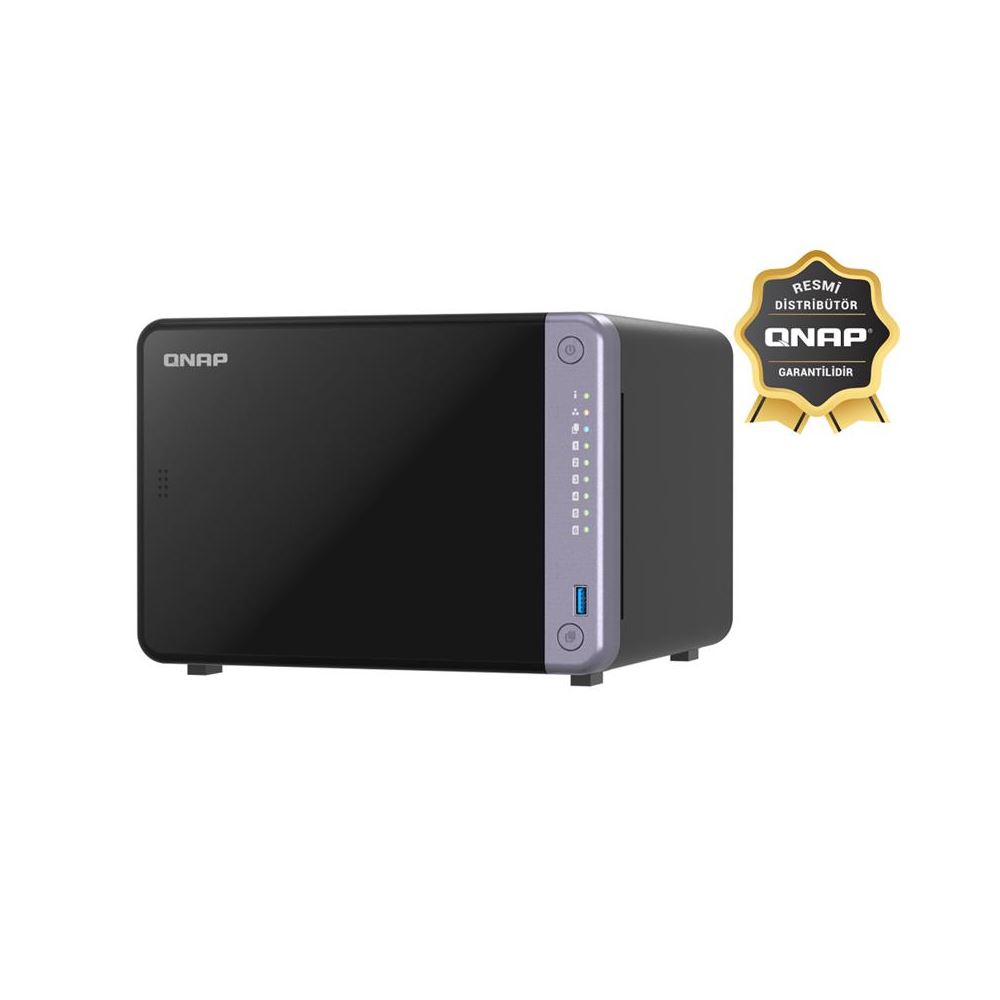 Qnap Ts-632x-4gb Ram 6 Hdd Yuvalı Tower Nas (resmi Distribütör Garantili)