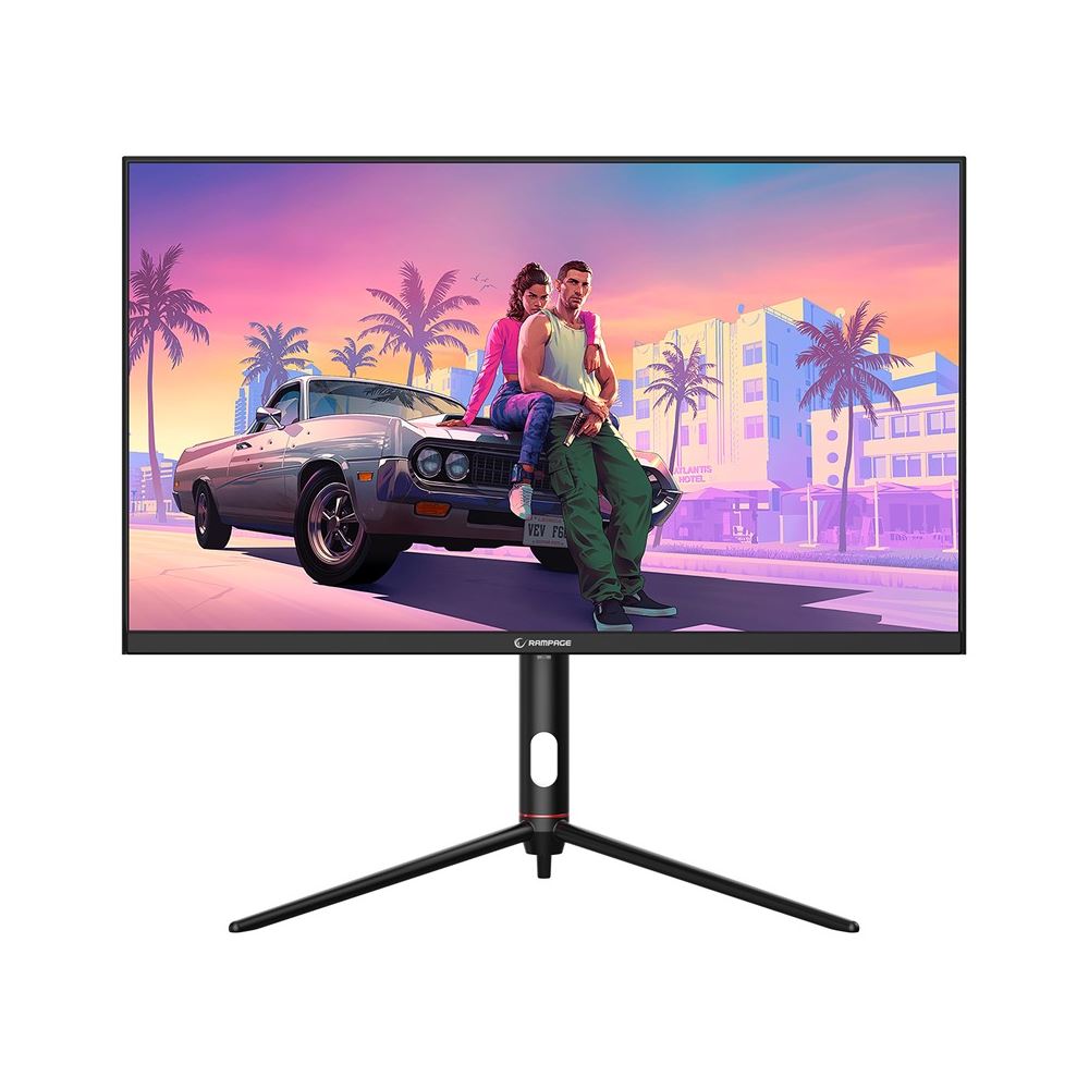 Rampage Glacıer Gl27r180q 27" 180hz 1ms Auo Ips Qhd 2k Pivot Siyah Oyuncu Monitörü