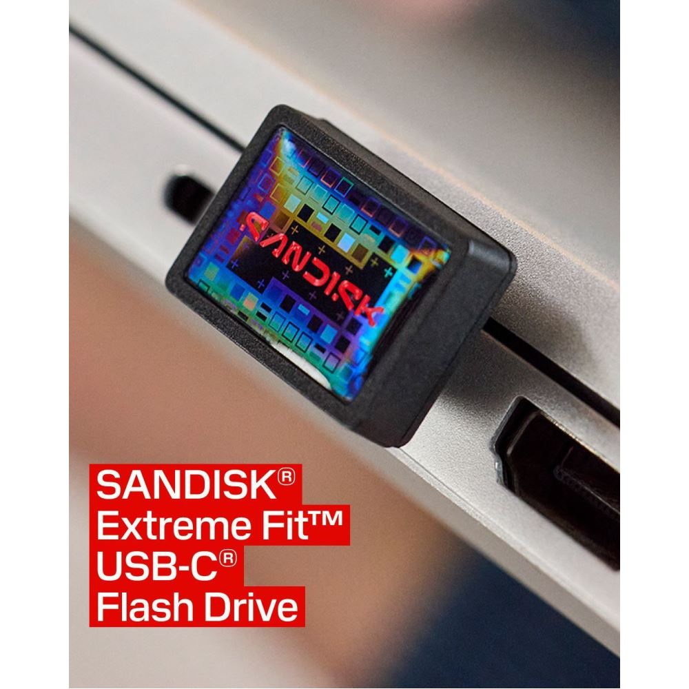 SanDisk Ultra Fit 256GB SDCZ530-256G-G46 400MB/s Type-C Flash Bellek