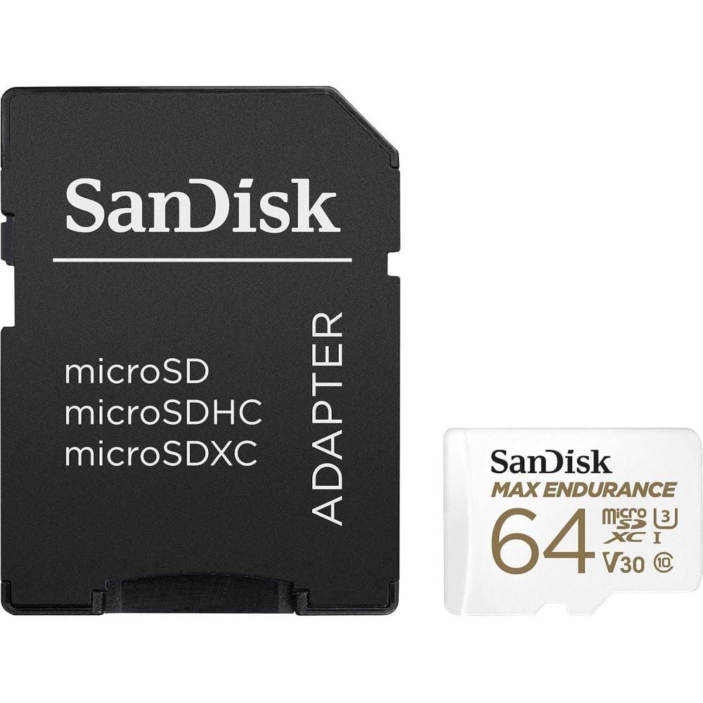 SanDisk Max Endurance 64GB 100/40MB/s Microsdxc C10 V30 Hafıza Kartı SDSQQVR-064G-GN6IA