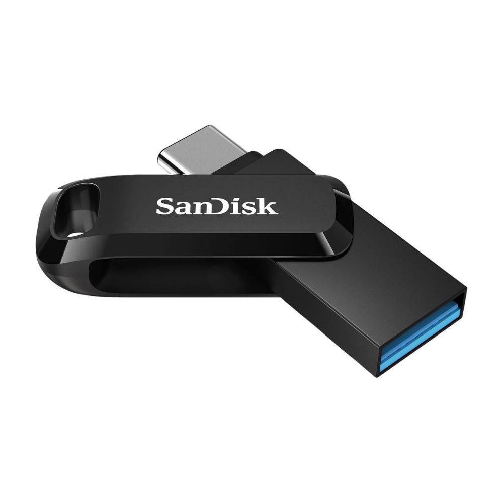 SanDisk Ultra Dual Drive Go 128GB Usb & Type-C Flash Bellek Siyah SDDDC3-128G-G46