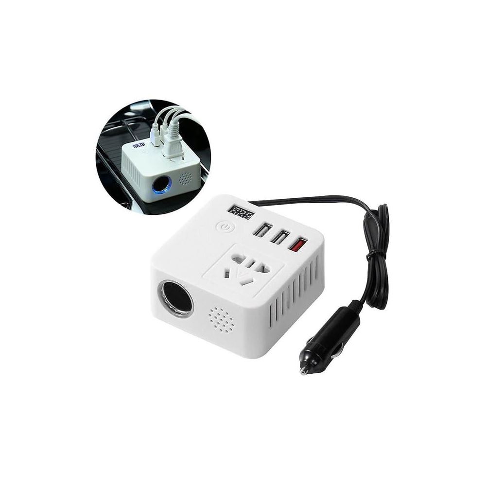 Sunup Çok Fonksiyonlu USB Araç İnvertörü 12v/24v 220v