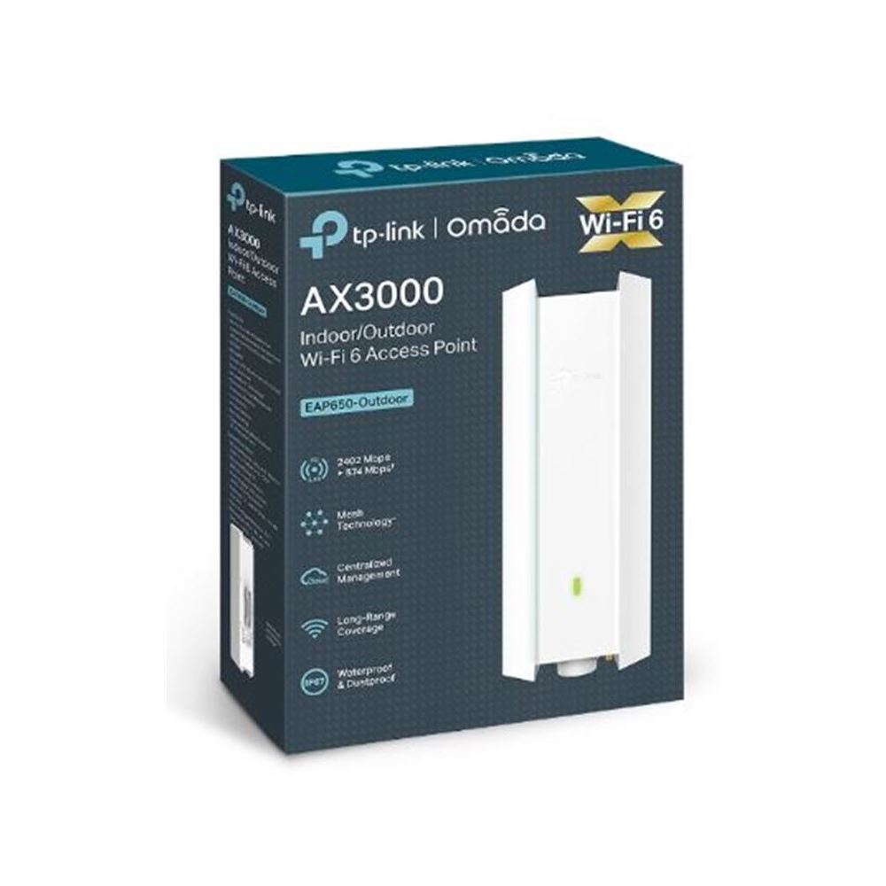 Tp-lınk Omada Eap650-outdoor Ax3000 Dual Band Wıfı6 1xgbıt Rj45 574mbps ...