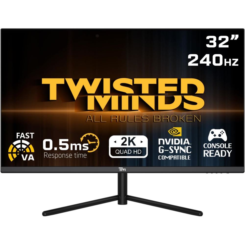 Twisted Minds TM32QHD240VA 32" 240 Hz 0.5 ms QHD 2K  Gaming Monitör