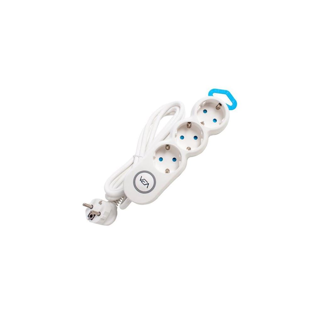 Vea VE2S3S 3'lü Anahtarlı 1.5 Metre Çoklu Priz
