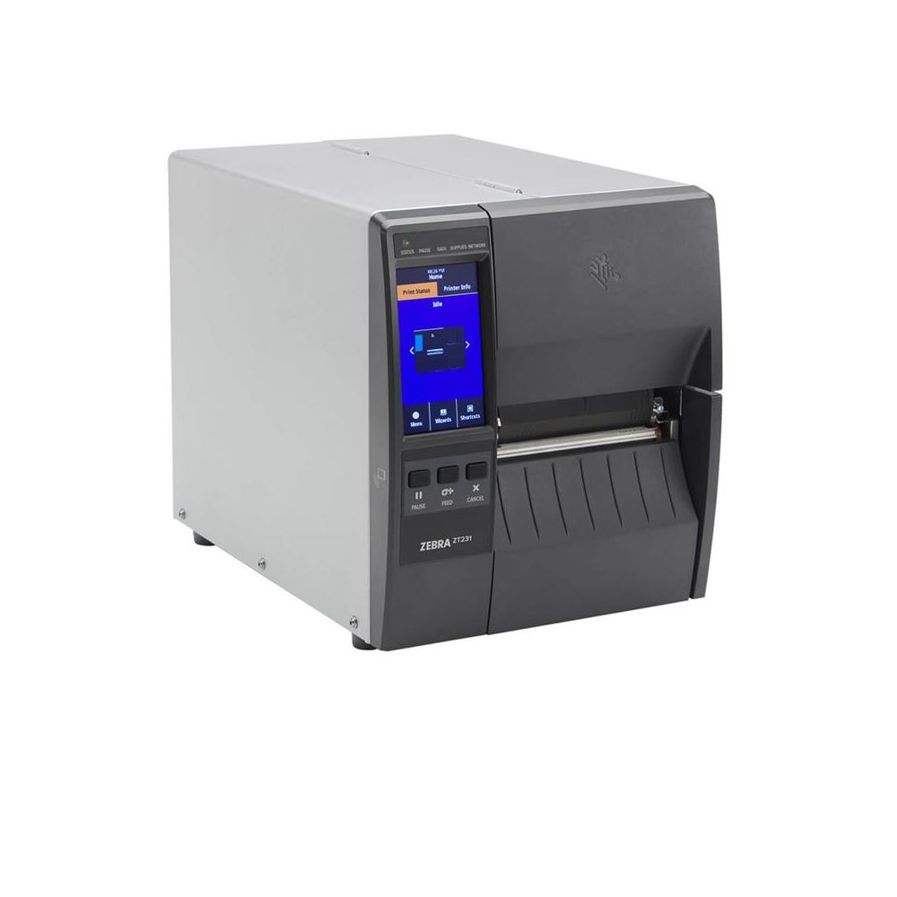 Zebra Zt231 (zt23142-t0e000fz) 203dpı Termal Transfer Usb+seri+ethernet Metal Kasa End. Barkod Yazıcı (ribonlu Kullanım)