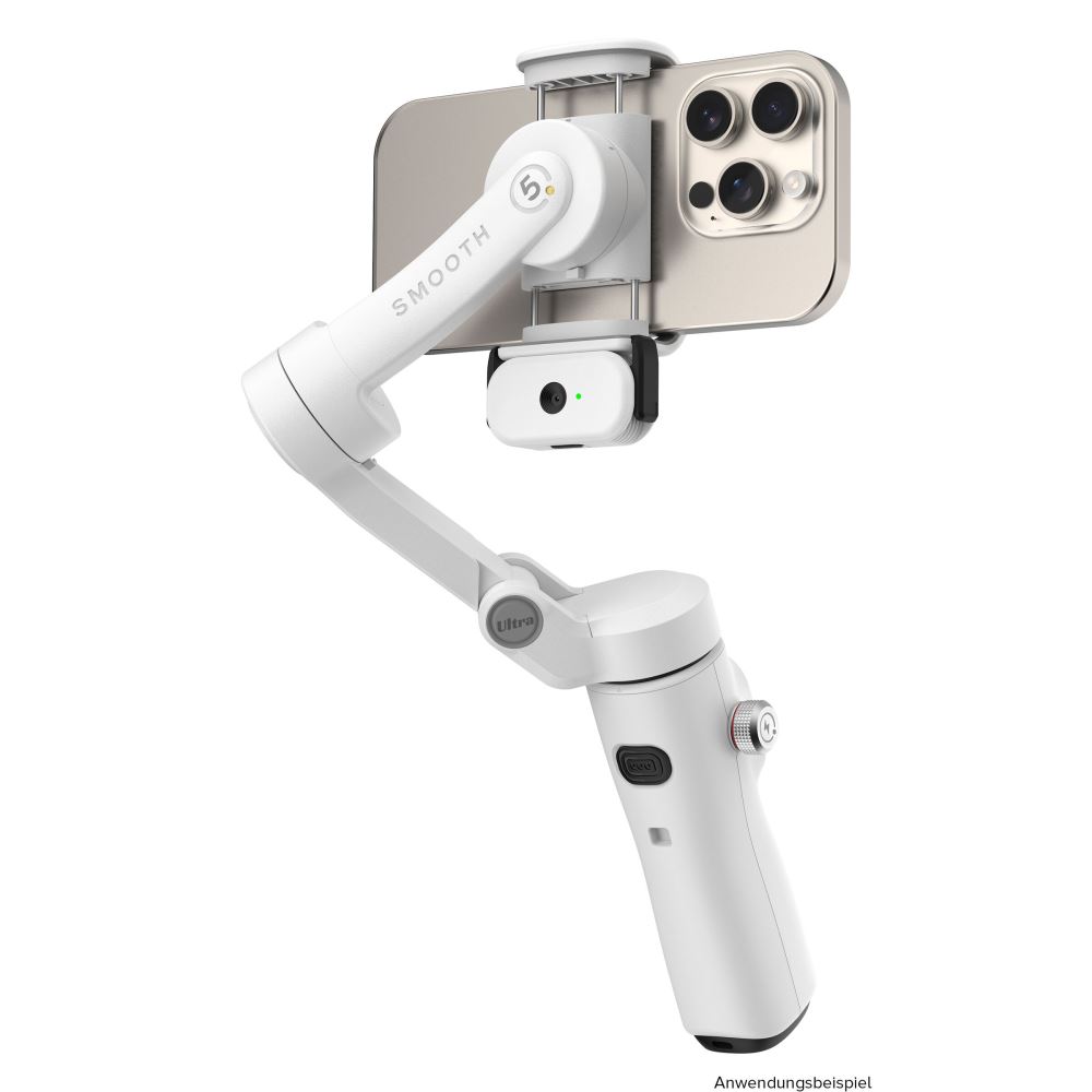 ZHIYUN Smooth Q5 Ultra Combo AI Takip Özellikli Gimbal Beyaz